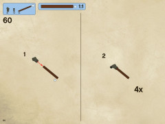 LEGO 4195 instructions page 64 – build guide