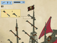 LEGO 4195 instructions page 66 – build guide