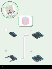 LEGO 41961 instructions page 8 – build guide