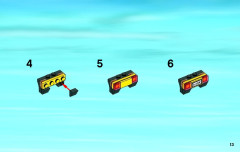 LEGO 4200 instructions page 13 – build guide