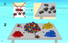 LEGO 4200 instructions page 2 – build guide