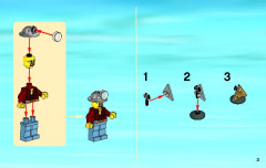 LEGO 4200 instructions page 3 – build guide