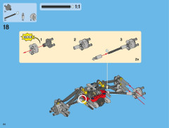 LEGO 42000 instructions page 64 – build guide