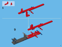 LEGO 42000 instructions page 9 – build guide