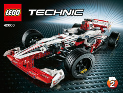 LEGO 42000 instructions page 1 – build guide