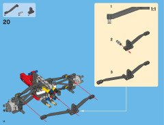 LEGO 42000 instructions page 18 – build guide