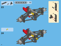 LEGO 42000 instructions page 20 – build guide