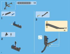 LEGO 42000 instructions page 4 – build guide