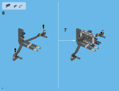 LEGO 42000 instructions page 6 – build guide