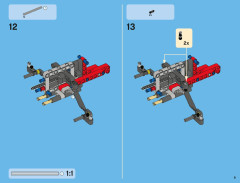 LEGO 42000 instructions page 9 – build guide
