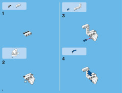 LEGO 42000 instructions page 2 – build guide
