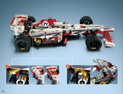 LEGO 42000 instructions page 42 – build guide