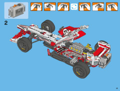 LEGO 42000 instructions page 45 – build guide