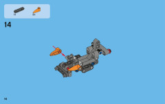 LEGO 42001 instructions page 10 – build guide