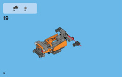 LEGO 42001 instructions page 14 – build guide