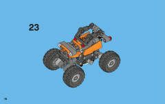 LEGO 42001 instructions page 18 – build guide