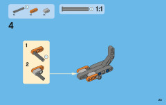 LEGO 42001 instructions page 23 – build guide