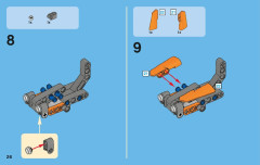 LEGO 42001 instructions page 26 – build guide