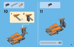 LEGO 42001 instructions page 27 – build guide