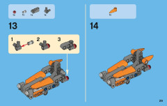 LEGO 42001 instructions page 29 – build guide