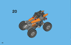 LEGO 42001 instructions page 34 – build guide