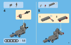 LEGO 42001 instructions page 5 – build guide