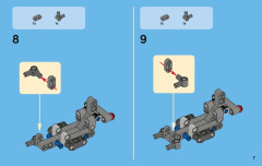 LEGO 42001 instructions page 7 – build guide