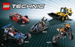 LEGO 42001 instructions page 10 – build guide