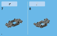 LEGO 42001 instructions page 6 – build guide