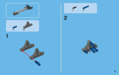 LEGO 42002 instructions page 11 – build guide