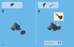 LEGO 42002 instructions page 12 – build guide