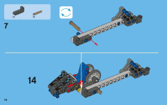 LEGO 42002 instructions page 14 – build guide