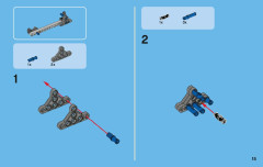 LEGO 42002 instructions page 15 – build guide