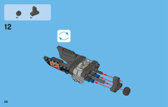 LEGO 42002 instructions page 26 – build guide