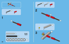 LEGO 42002 instructions page 28 – build guide