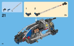 LEGO 42002 instructions page 36 – build guide