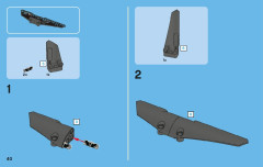 LEGO 42002 instructions page 40 – build guide