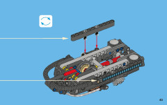 LEGO 42002 instructions page 43 – build guide