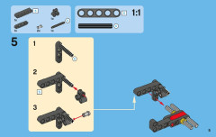 LEGO 42002 instructions page 5 – build guide