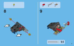 LEGO 42002 instructions page 7 – build guide