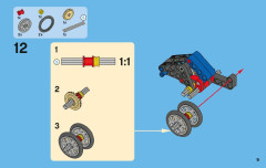 LEGO 42002 instructions page 9 – build guide