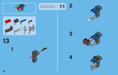 LEGO 42002 instructions page 10 – build guide