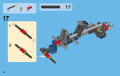 LEGO 42002 instructions page 14 – build guide