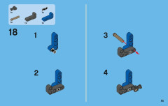 LEGO 42002 instructions page 15 – build guide