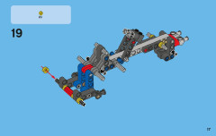 LEGO 42002 instructions page 17 – build guide