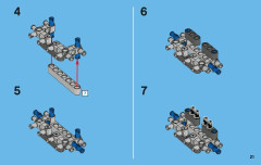 LEGO 42002 instructions page 21 – build guide