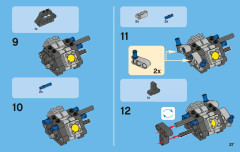 LEGO 42002 instructions page 27 – build guide