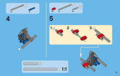 LEGO 42002 instructions page 3 – build guide