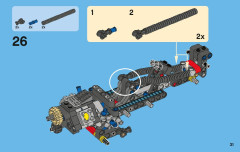LEGO 42002 instructions page 31 – build guide