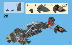 LEGO 42002 instructions page 33 – build guide